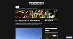 Desktop Screenshot of coolgardensblog.com